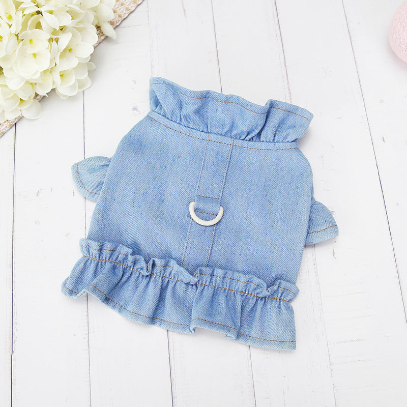 Denim Dog Dress