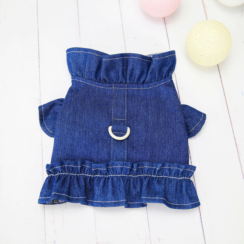 Denim Dog Dress