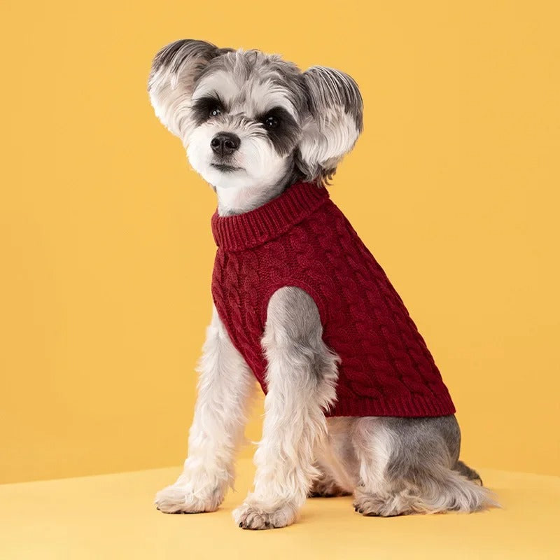 Knit Dog Pullover